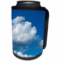 3dRose Alexis Photography - Nature Sky - Cumulus clouds, blue sky, sunny summer day - Can Cooler Bottle Wrap (cc_271920)
