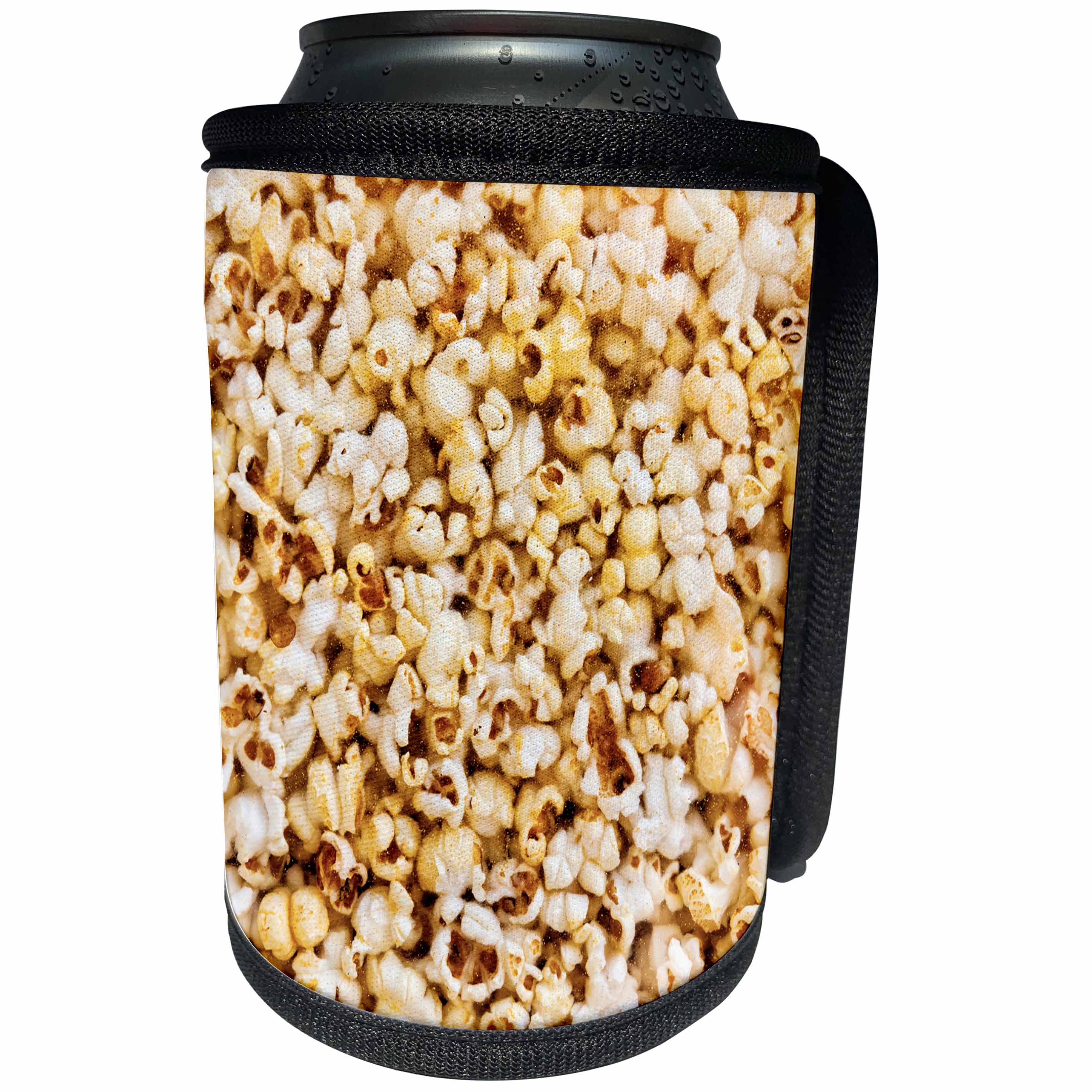 3dRose Alexis Photography - Food - Fresh popcorn behind the glass - Can Cooler Bottle Wrap (cc_271975)
