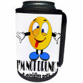 3dRose RinaPiro Alcohol Sayings - I am not drunk, just avoiding potholes. - Can Cooler Bottle Wrap (cc_272734)