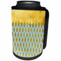 3dRose Uta Naumann Faux Glitter Pattern - Sparkling Mint Luxury Elegant Girly Trendy Mermaid Scales Glitter - Can Cooler Bottle Wrap (cc_272853)