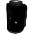 3dRose Beverly Turner Cat Photography - Close up of Black Cat - Can Cooler Bottle Wrap (cc_27310)