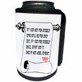 3dRose Alexis Design - Quotes Torah - Quotes - Torah - If I am not for myself - Can Cooler Bottle Wrap (cc_273252)