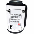 3dRose Alexis Design - Quotes Torah - Quotes - Torah - Do not look at the flask - Can Cooler Bottle Wrap (cc_273255)
