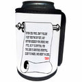 3dRose Alexis Design - Quotes Torah - Quotes - Torah - When you pray - Can Cooler Bottle Wrap (cc_273258)