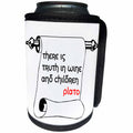 3dRose Alexis Design - Quotes Plato - Quotes - Plato - There is truth in - Can Cooler Bottle Wrap (cc_273266)