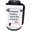 3dRose Alexis Design - Quotes Plato - Quotes - Plato - The measure of a man is - Can Cooler Bottle Wrap (cc_273267)