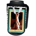 3dRose Beverly Turner Design and Photography - I Got Hare Extensions Meerkat - Can Cooler Bottle Wrap (cc_27327)