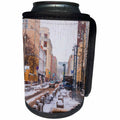 3dRose Alexis Photo-Art - Moscow City - Moscow Digital Photo Art - Large Dmitrovka street in winter - Can Cooler Bottle Wrap (cc_273296)