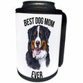 3dRose Carsten Reisinger - Illustrations - Best Bernese Mountain Dog Mom Ever - Can Cooler Bottle Wrap (cc_273510)