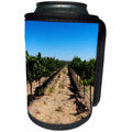 3dRose Tory Anne Collections Photography - SONOMA CALIFORNIA WINE VINEYARD - Can Cooler Bottle Wrap (cc_273529)