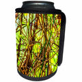 3dRose Alexis Photography - Nature Plants - Mix of brown shoots of a decorative plant. Abstract of nature - Can Cooler Bottle Wrap (cc_273799)