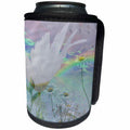 3dRose Beverly Turner Easter Design and Photography - Ox Eye Daisies in the Sky 3d Happy Easter - Can Cooler Bottle Wrap (cc_27393)