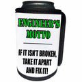 3dRose Office Humor - Engineers Motto Green - Can Cooler Bottle Wrap (cc_274582)