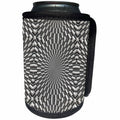 3dRose Andrea Haase Abstract Graphics - Image of Silver Metal Surface With Texture - Can Cooler Bottle Wrap (cc_274693)