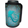 3dRose Andrea Haase Illustration - Blue Glitter Magic Mermaid - Can Cooler Bottle Wrap (cc_274838)