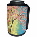 3dRose Dinzas Art Nature - Image of a Cherry Blossom Tree - Can Cooler Bottle Wrap (cc_274888)