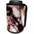 3dRose Uta Naumann Faux Glitter Pattern - Image of Trendy Luxury Dark Quartz Malachite Gemstone Agate Geode - Can Cooler Bottle Wrap (cc_275128)
