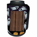 3dRose Patricia Sanders Creations - Halloween Ghosts - Can Cooler Bottle Wrap (cc_27533)