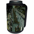 3dRose Scenes from the Past Magic Lantern Slide - New York City Parade WWI 1918 - Can Cooler Bottle Wrap (cc_27555)