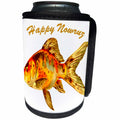 3dRose Taiche - Greeting Card - Happy Nowruz - Elegant Happy Nowruz Goldfish Persian New Year - Can Cooler Bottle Wrap (cc_275642)