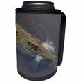 3dRose Sven Herkenrath Animal - Dangerous Alligator Swimming with a Fish in its Mouth - Can Cooler Bottle Wrap (cc_275891)