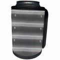 3dRose Andrea Haase Allover Pattern - Corrugated Bleach With Rivets - Can Cooler Bottle Wrap (cc_276337)