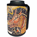 3dRose Danita Delimont - Artwork - Hunting dog Mosaic, New House Of Hunt, Bulla Regia, Tunisia - Can Cooler Bottle Wrap (cc_276614)
