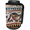 3dRose Danita Delimont - Artwork - Detail of the Amphitrite Roman mosaic, House of Amphitrite, Tunisia - Can Cooler Bottle Wrap (cc_276620)