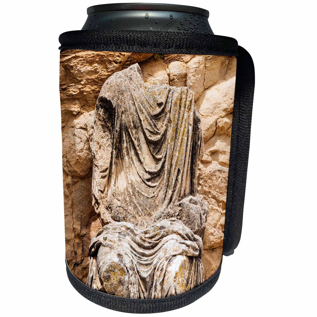 3dRose Danita Delimont - Statues - Statue of Marcus Aurelius, Dougga Archaeological Site, Tunisia, Africa - Can Cooler Bottle Wrap (cc_276622)