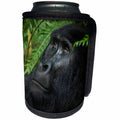 3dRose Danita Delimont - Primates - Peaceful Mountain gorilla. Bwindi Impenetrable Forest. Uganda - Can Cooler Bottle Wrap (cc_276650)