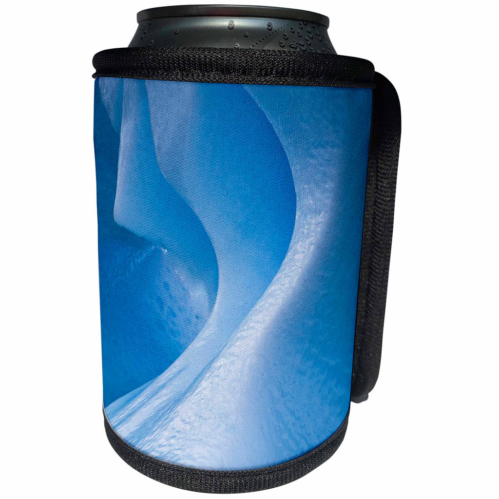 3dRose Danita Delimont - Abstracts - Antarctica, Blue ice, fine art, close up - Can Cooler Bottle Wrap (cc_276668)