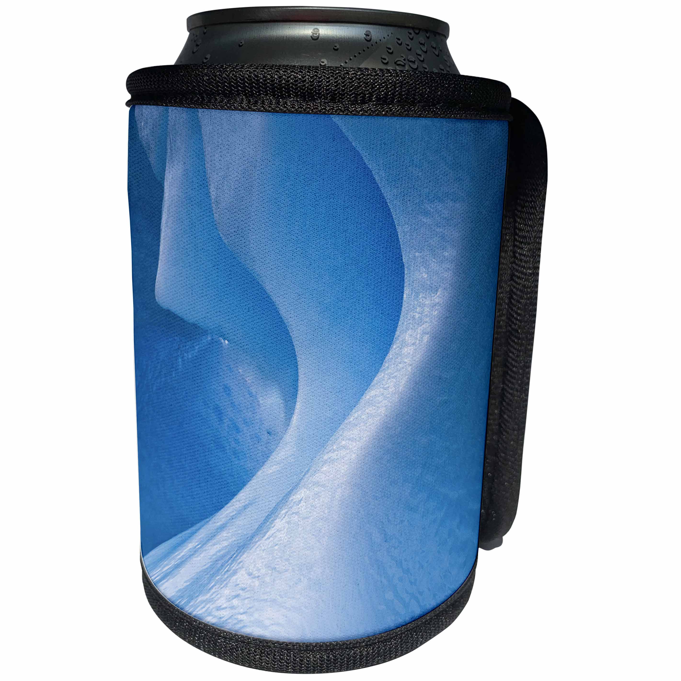 3dRose Danita Delimont - Abstracts - Antarctica, Blue ice, fine art, close up - Can Cooler Bottle Wrap (cc_276668)