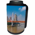 3dRose Danita Delimont - Cities - Dongshuimen Bridge, Yangtze River Tramway, Chongqing, China - Can Cooler Bottle Wrap (cc_276719)