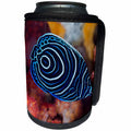 3dRose Danita Delimont - Fish - Indonesia, West Papua, Raja Ampat. Close up of emperor angelfish - Can Cooler Bottle Wrap (cc_276819)