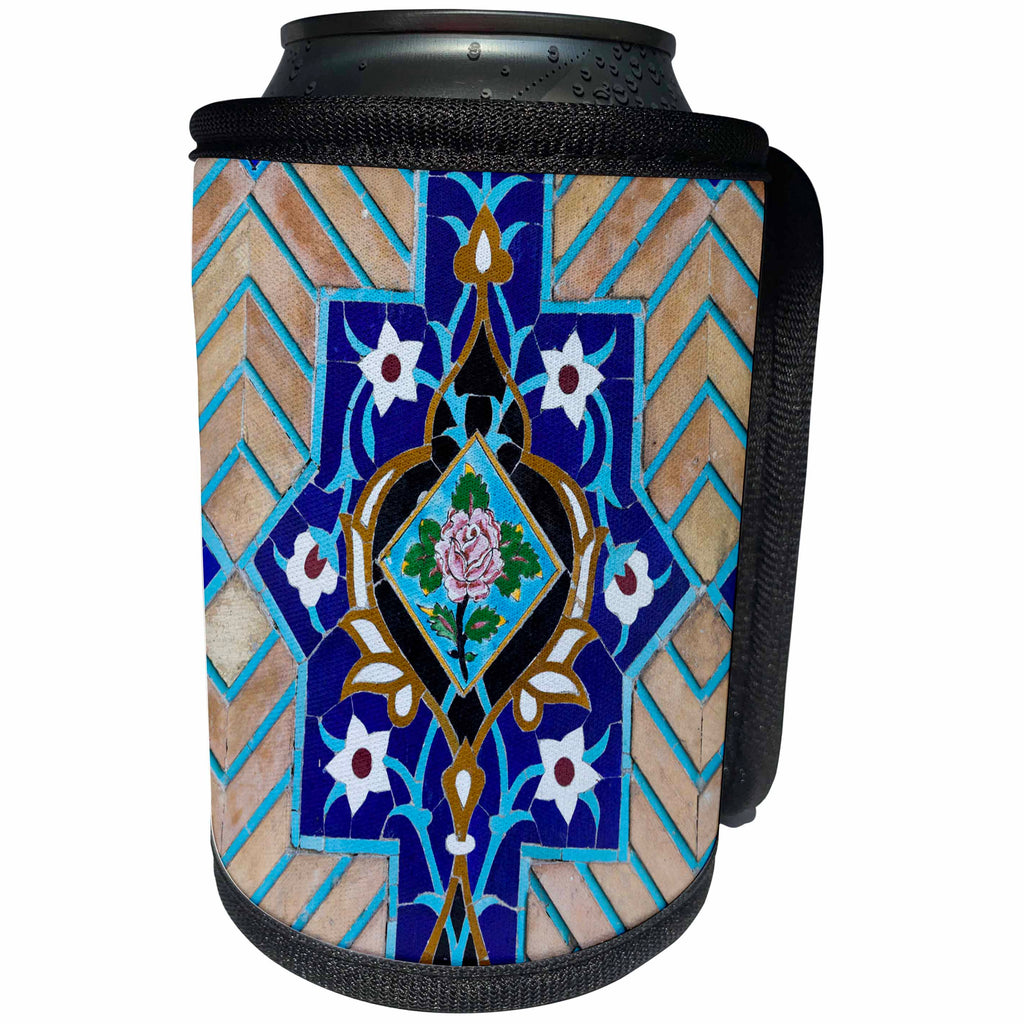 3dRose Danita Delimont - Artwork - Iran, Tehran, Niyavaran Palace Complex, Palace Of The Last Shah. - Can Cooler Bottle Wrap (cc_276823)