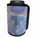 3dRose Danita Delimont - Architecture - Central Iran, Esfahan, Royal Mosque, Interior Mosaic detail. - Can Cooler Bottle Wrap (cc_276835)