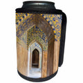 3dRose Danita Delimont - Architecture - Central Iran, Esfahan, Royal Mosque, Mosaic line a hallway. - Can Cooler Bottle Wrap (cc_276836)