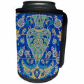 3dRose Danita Delimont - Patterns - Central Iran, Esfahan, Royal Mosque, Mosaic of a flower pot. - Can Cooler Bottle Wrap (cc_276840)