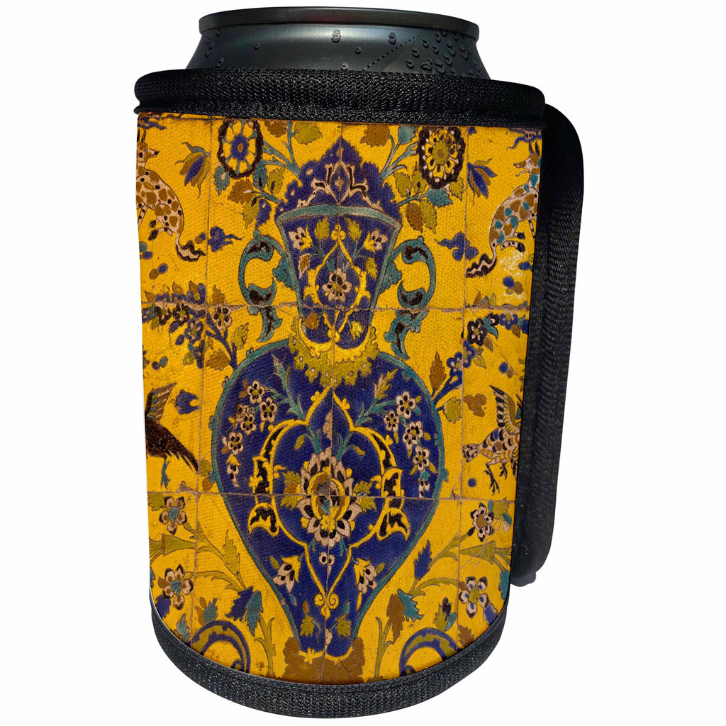 3dRose Danita Delimont - Artwork - Central Iran, Esfahan, Bethlehem Armenian Church, Interior - Can Cooler Bottle Wrap (cc_276842)