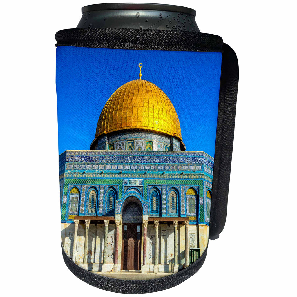 3dRose Danita Delimont - Temples - Dome of the Rock, Jerusalem, Israel. - Can Cooler Bottle Wrap (cc_276857)