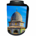 3dRose Danita Delimont - Temples - Small shrine, Dome of the Rock. Temple Mount, Jerusalem, Israel - Can Cooler Bottle Wrap (cc_276858)