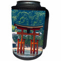 3dRose Danita Delimont - Temples - Torii Gate of Itsukushima Shrine, Miyajima, Japan - Can Cooler Bottle Wrap (cc_276881)