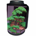 3dRose Danita Delimont - Temples - Well trimmed tree in Tochoji Temple, Fukuoka, Japan - Can Cooler Bottle Wrap (cc_276883)