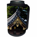 3dRose Danita Delimont - Architecture - Ornate roof of the Nijo Castle, Kyoto, Japan - Can Cooler Bottle Wrap (cc_276894)
