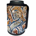 3dRose Danita Delimont - Artwork - Turkey, Izmir, Selcuk, ancient city Ephesus. Mosaic floors. - Can Cooler Bottle Wrap (cc_277028)