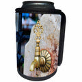 3dRose Danita Delimont - Objects - Turkey, Marmara, Bursa Province, Bursa, Water Fountain. - Can Cooler Bottle Wrap (cc_277034)