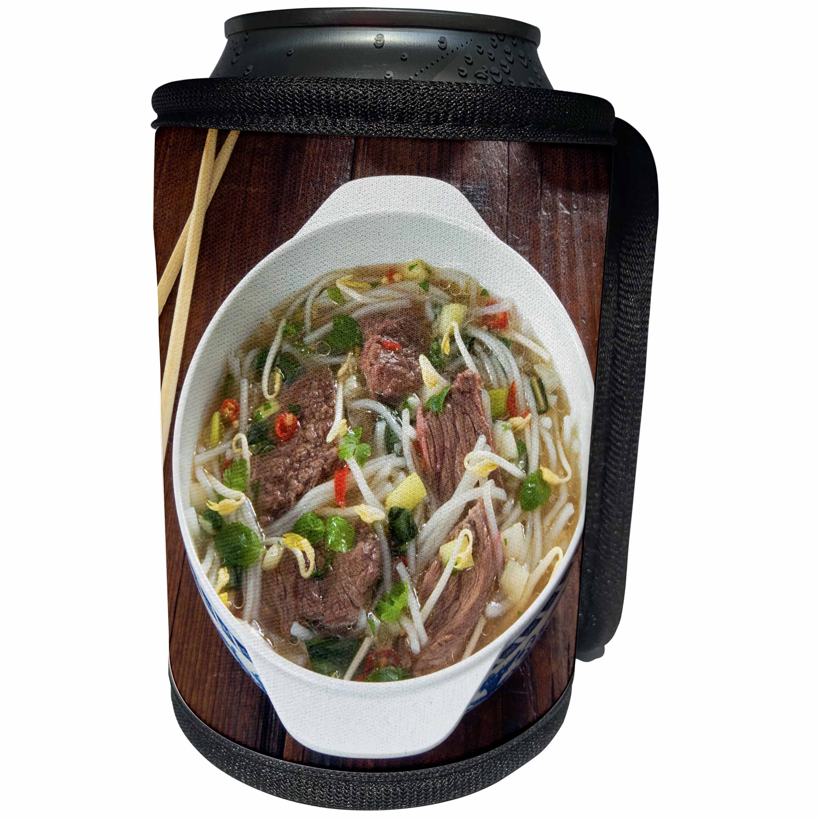 3dRose Danita Delimont - Food - Vietnamese Pho beef broth, Vietnam, Asia - Can Cooler Bottle Wrap (cc_277056)