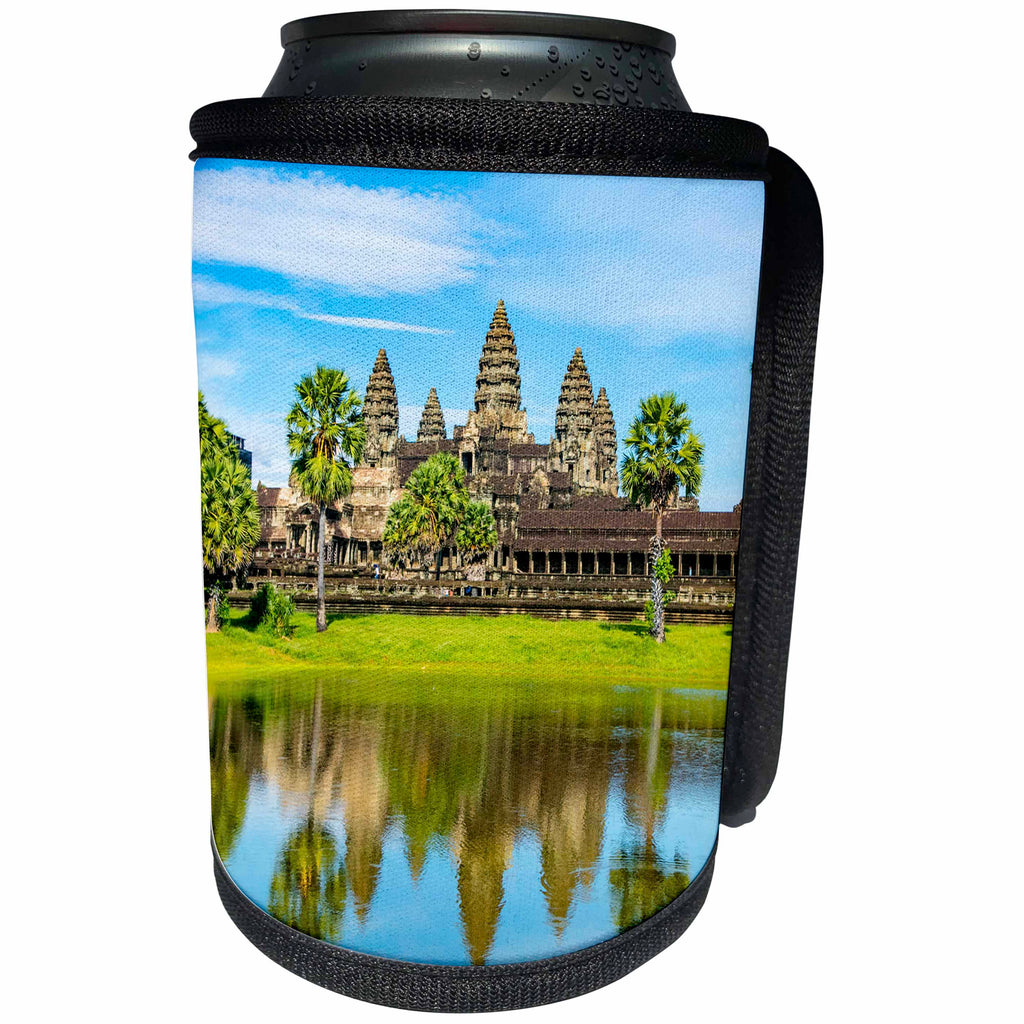 3dRose Danita Delimont - Travel - Landscape of Angkor Wat, Angkor, Cambodia - Can Cooler Bottle Wrap (cc_277061)