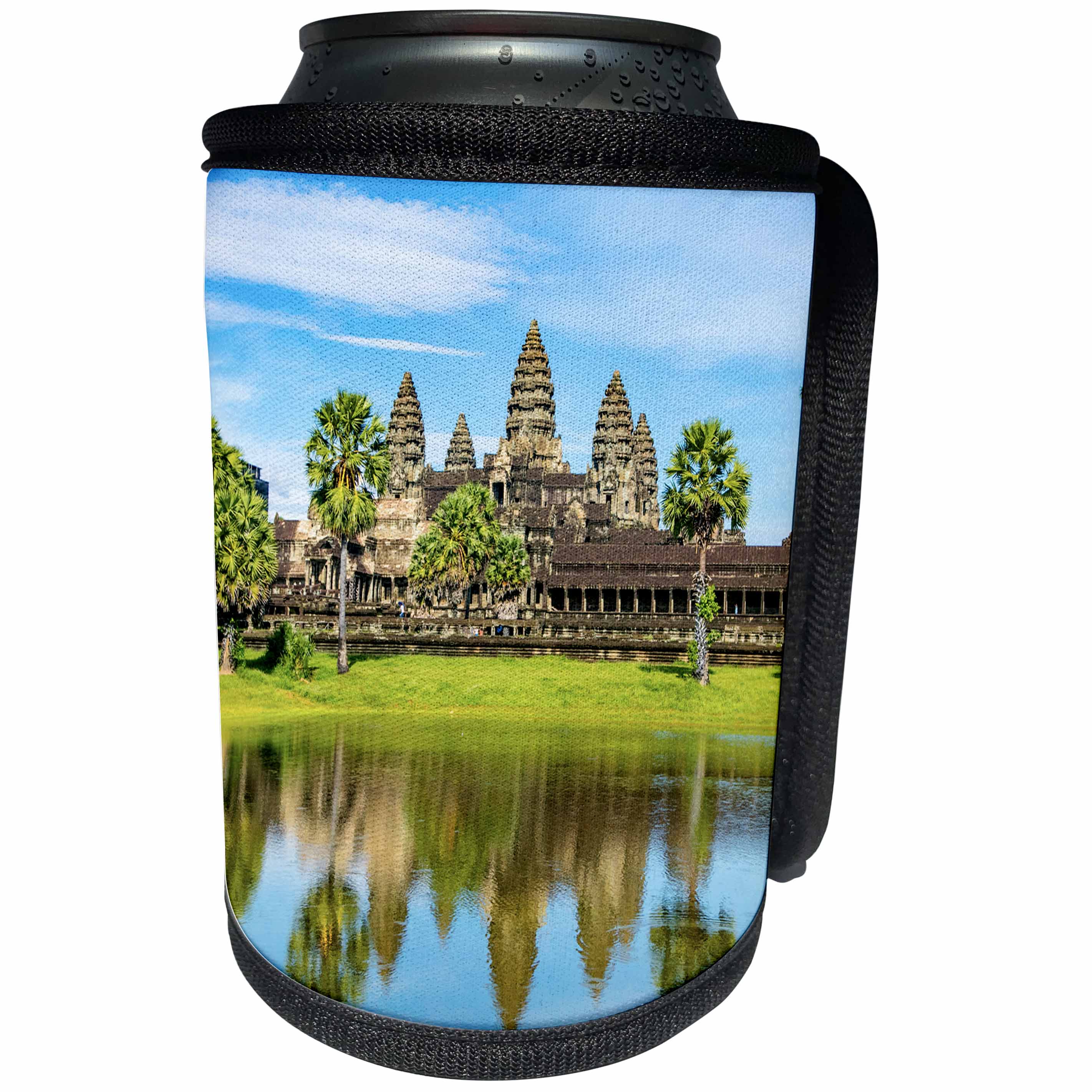 3dRose Danita Delimont - Travel - Landscape of Angkor Wat, Angkor, Cambodia - Can Cooler Bottle Wrap (cc_277061)