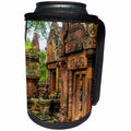 3dRose Danita Delimont - Travel - Banteay Srei temple complex, Angkor, Siem Reap, Cambodia - Can Cooler Bottle Wrap (cc_277076)